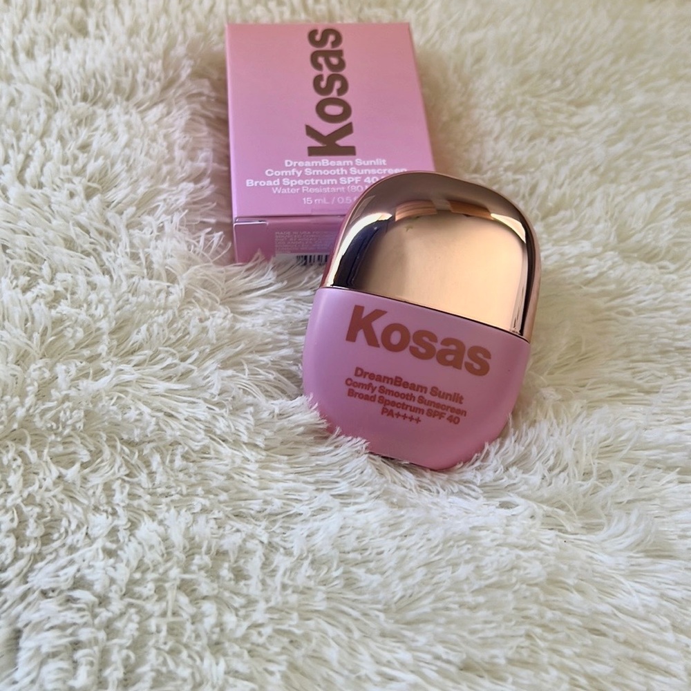 Kosas DreamBeam Sunlit Serum sunscreen SPF 40 -